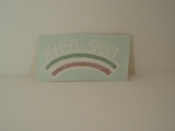 MV SPORT con tricolore Adesivo in pvc per serbatoio